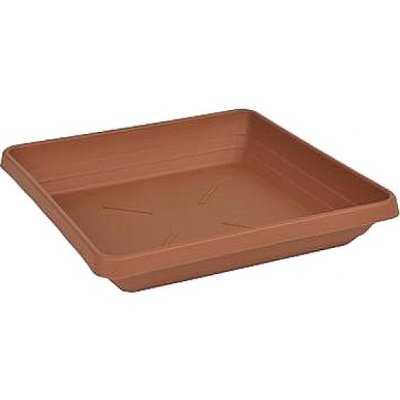 PLASTKON miska pod květináč Quattro 40 x 40 cm terakota – Zbozi.Blesk.cz