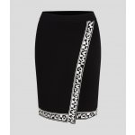 Karl Lagerfeld Logo Knit Skirt černá – Sleviste.cz