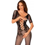 Obsessive Bodystocking F238 Black – Zboží Dáma