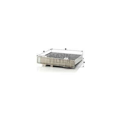 Filtr, vzduch v interiéru MANN-FILTER CUK 2230/1 – Hledejceny.cz