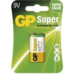 GP Super Alkaline 9V 1ks 1013511000 – Zboží Mobilmania