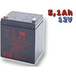 CSB HR1221W F2 12V 5,1Ah – Zboží Živě