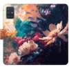 Pouzdro a kryt na mobilní telefon Pouzdro iSaprio Flip s kapsičkami na karty - Spring Flowers Samsung Galaxy A51