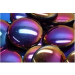 Skleněný kabošon 25mm černý sliperit – Zbozi.Blesk.cz