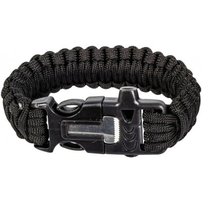 Highlander Paracord trojzubec (píšťalka křesadlo) černá – Hledejceny.cz