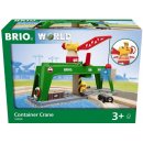 Dřevěný vláček Brio World Nákladní jeřáb