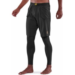 SKINS Series-5 Mens Travel and Recovery Long Tights, Black