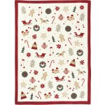 SANDER ALL 4 X-MAS 50 x 70 cm červená – Zboží Dáma