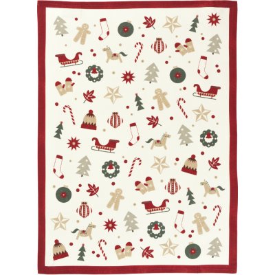 SANDER ALL 4 X-MAS 50 x 70 cm červená – Zboží Dáma