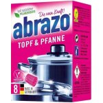 Abrazo Topf & Pfanne drátěnky napuštěné čistícím prostředkem 8 ks – HobbyKompas.cz
