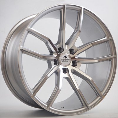 Forzza Sigma 9x20 5x112 ET32 silver face machined | Zboží Auto
