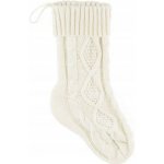 SJ4-008Z Party Deco Pletená vánoční ponožka 15,5x34 cm – Hledejceny.cz