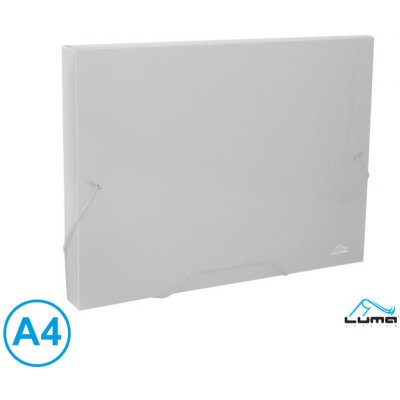 Luma A4 Desky na spisy s gumou box transparentní – Hledejceny.cz