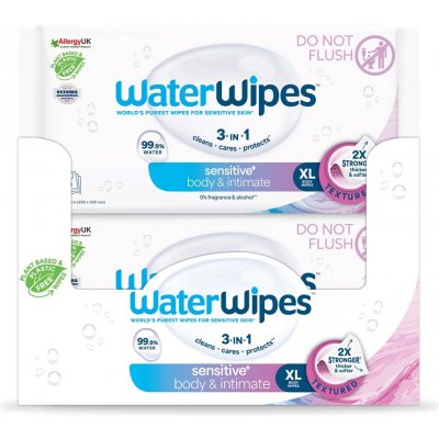 WaterWipes tělové a intimní vlhčené ubrousky 30 ks – Hledejceny.cz