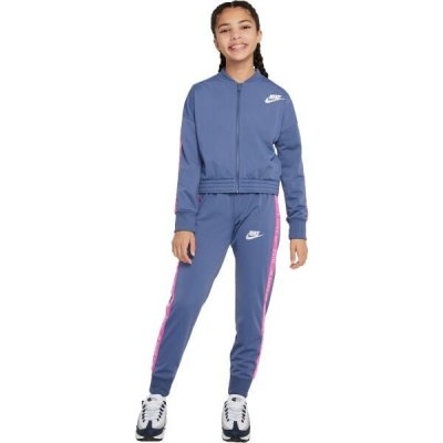 Nike Sportswear dívčí sportovní souprava modrá – Zboží Dáma