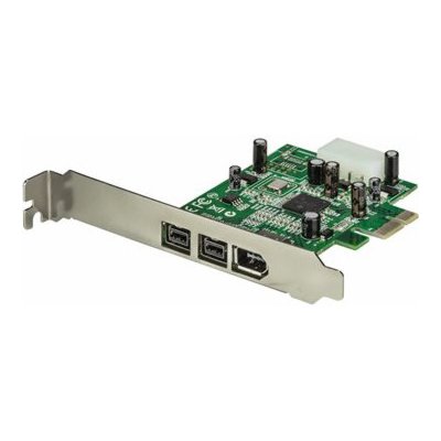 StarTech Řadič PCIe x1 - 2x FireWire 800 + 1x FireWire 400 (PEX1394B3) – Sleviste.cz