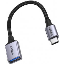 Ugreen US378 USB C (samec) USB (samice) 3.0 OTG, 0,15m, černý