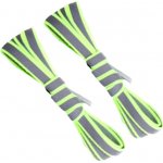 AB Reflex reflexní tkaničky ploché 120cm žlutá – Sleviste.cz