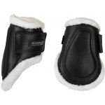 Acavallo Strouhačky Eco Wool/Eco Leather černá – Zboží Dáma