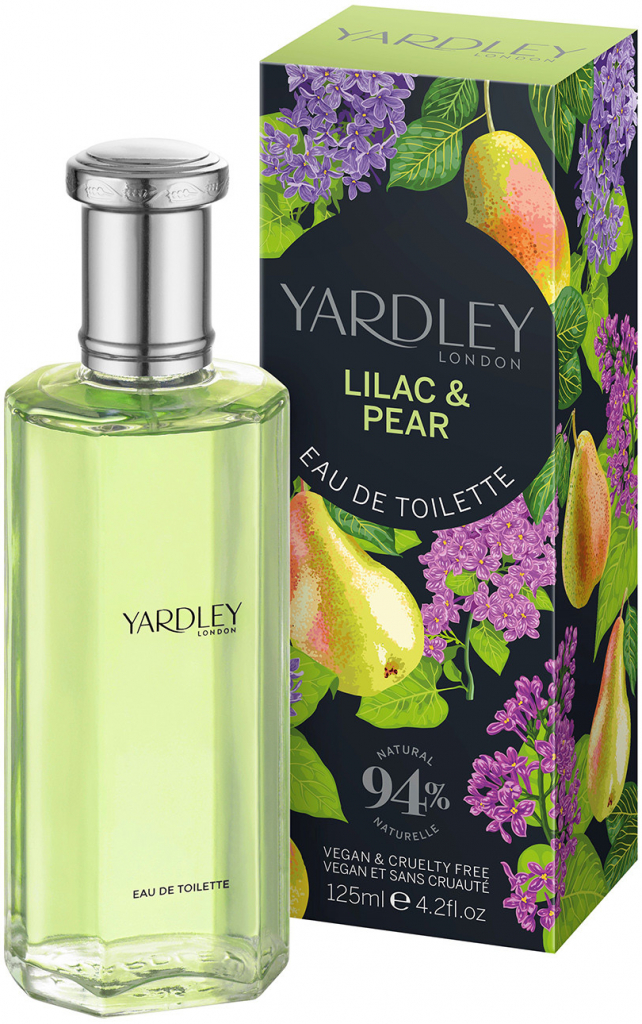 Yardley Šeřík & Hruška toaletní voda dámská 125 ml