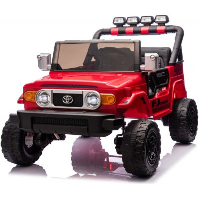 Beneo Elektrické autíčko Toyota FJ Cruiser XXL s pohonem 4x4 červená – Hledejceny.cz