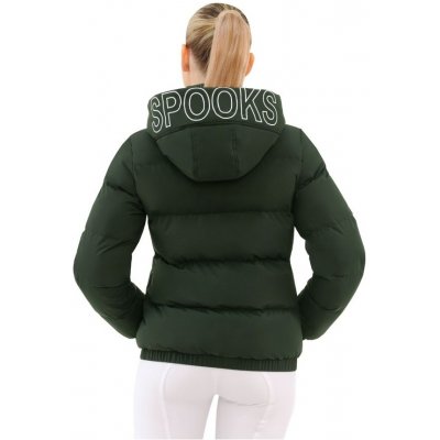 Spooks Zimní bunda Kalhea tmavě zelená – Zboží Mobilmania