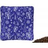 Hřejivý polštářek VFstyle Pohankový polštář Gifts modré Rozměr: 40 x 40 cm