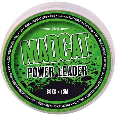DAM návazcový materiál MADCat Power Leader Brown 15m 0,80mm 80kg – Zboží Mobilmania