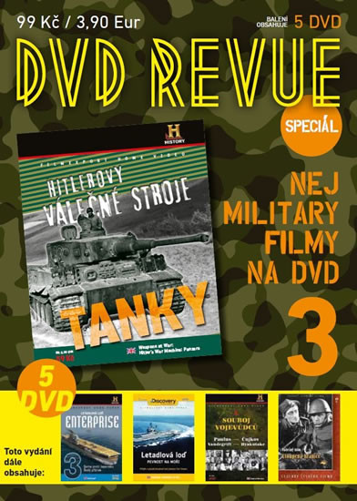 Revue speciál 3 - Nej military filmy na DVD