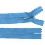 Spirálový zip no.3 skrytý nerozepínací 20cm - více barev color: 615 modrá – Hledejceny.cz