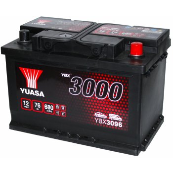 Yuasa YBX3000 12V 75Ah 650A YBX3096