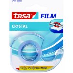 Tesa Crystal transparentní kancelářská páska s odvíječem 10 m x 19 mm – Hledejceny.cz