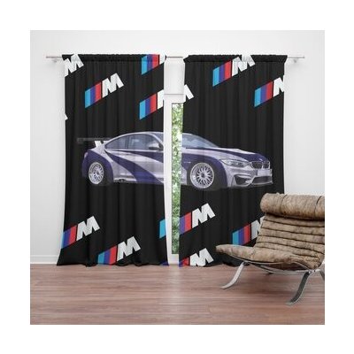 Sablio Závěs MPERFORMANCE sportovní auto: 2ks 140x250cm – Hledejceny.cz