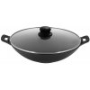 Pánev Krisberg litinový wok s poklicí 31 cm