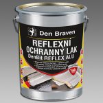 Den Braven Reflexní ochranný lak DenBit REFLEX ALU, plechovka 4,5 kg, stříbrný – Zboží Mobilmania