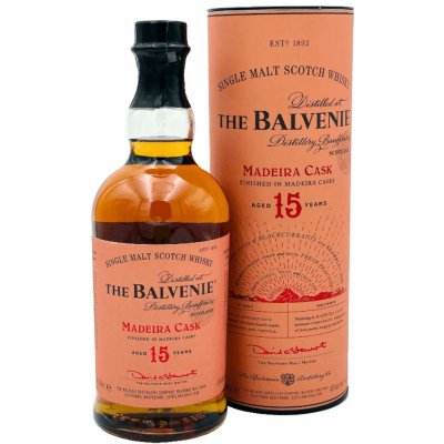 Balvenie 15y Madeira Cask 43% 0,7 l (tuba) – Hledejceny.cz