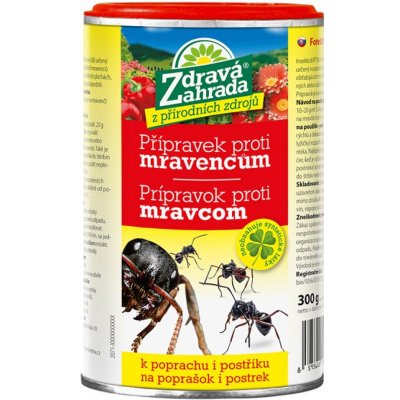 Nohel garden Přípravek proti mravencům ZDRAVÁ ZAHRADA 300 g – Zboží Mobilmania
