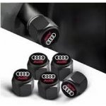 MJakes krytky ventilků hranaté černé pro vozy AUDI – Hledejceny.cz