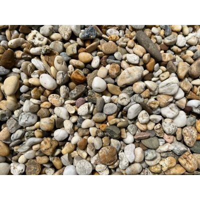Říční štěrk, Pestrý, více frakcí 8-16 mm, 25 Kg – Sleviste.cz