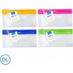 Deli A5 desky spisové se zipem barevný mix – Zboží Živě