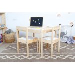 Ourbaby dětský stůl se židlemi LETTO 34794 – Zboží Dáma