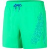 Koupací šortky, boardshorts Speedo Boom Logo 16 Inch Swim pánské šortky Green/Blue