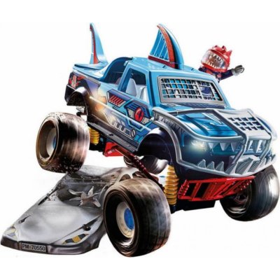 Playmobil 70550 Kaskadérská show Monster Truck Shark – Hledejceny.cz