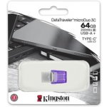 Kingston DataTraveler MicroDuo 3C 64GB DTDUO3CG3/64GB – Zbozi.Blesk.cz