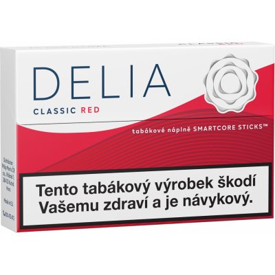 Delia Classic Red krabička – Zboží Dáma