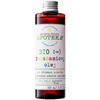 Havlíkova Apotéka Bio makadamiový olej 200 ml