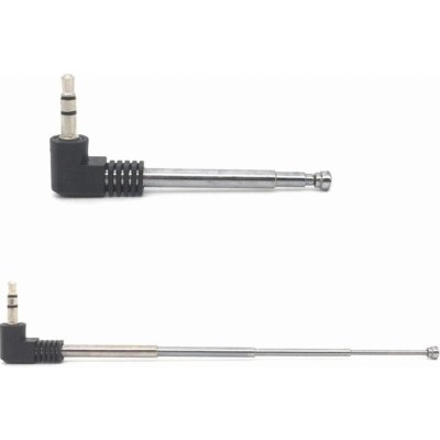 SOLEX teleskopická anténa JACK3,5st vidlicová 80-240mm 4-dílná – Zboží Živě