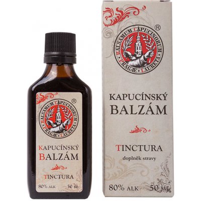 Klášterní officína Kapucínský balzám bylinné kapky tinktura 50 ml – Hledejceny.cz