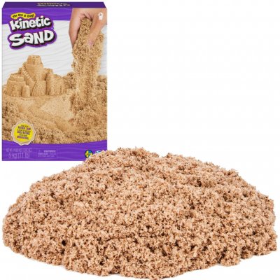 Kinetic Sand 5 kg hnědého tekutého písku