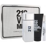 Carolina Herrera 212 VIP Man EDT 100 ml + 100 ml sprchový gel + 10 ml EDT dárková sada – Hledejceny.cz